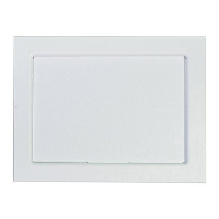 AMERICAN BUILT PRO Access Panel, 9 in x 6 in White TwoPiece Plastic AP 96 P1